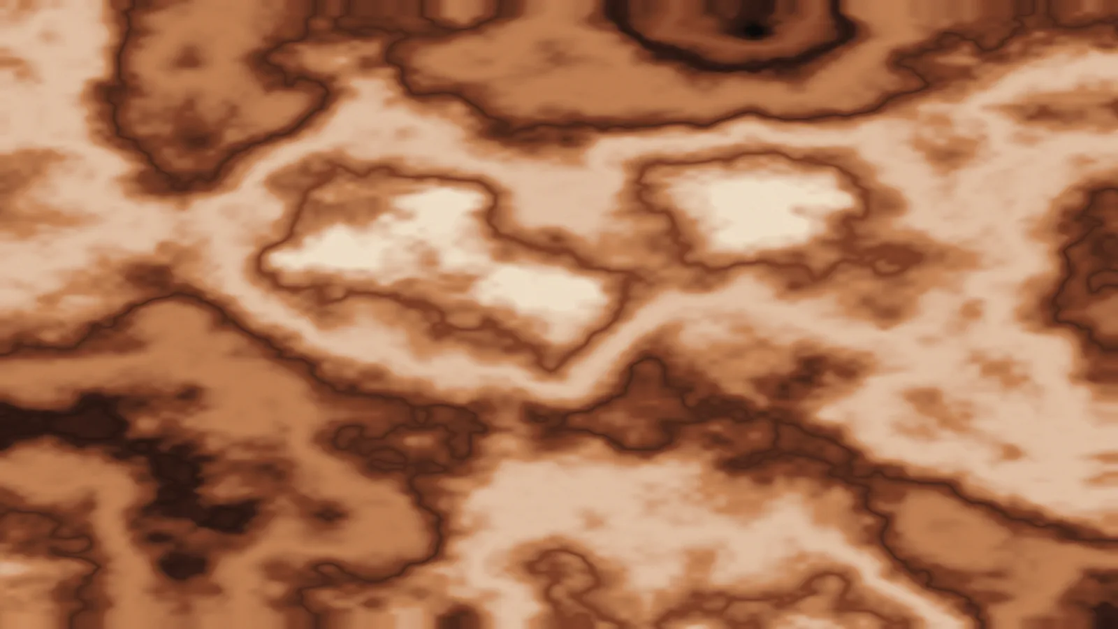 strata render in the ember palette