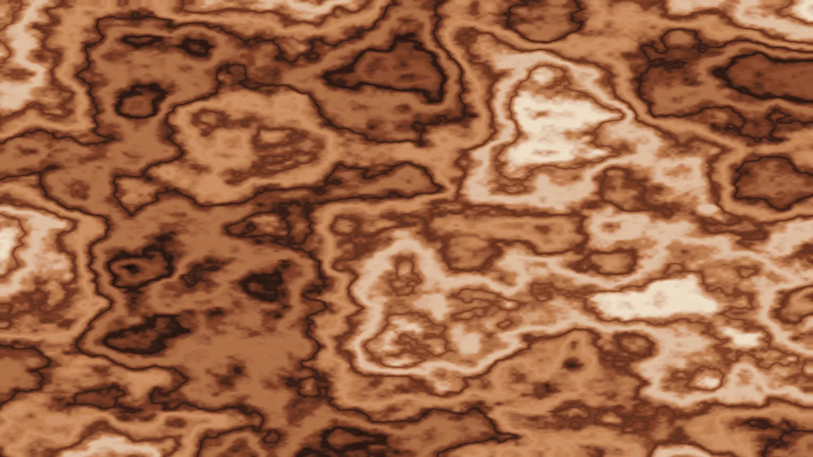 strata render in the ember palette